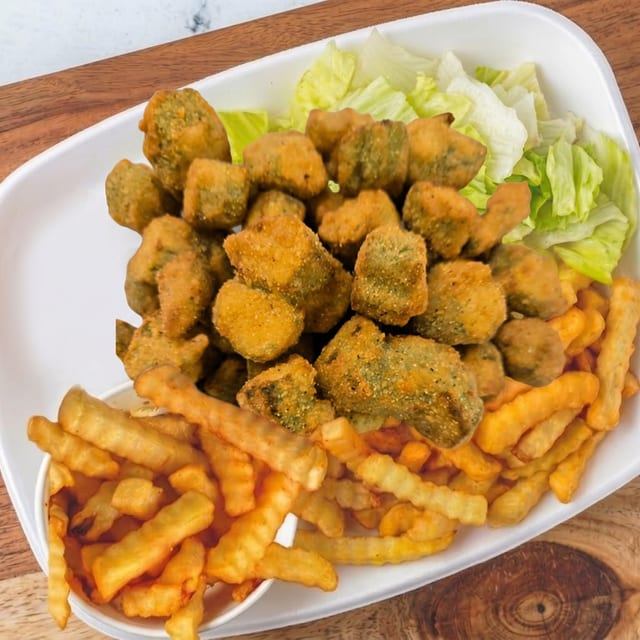 Fried Okra.