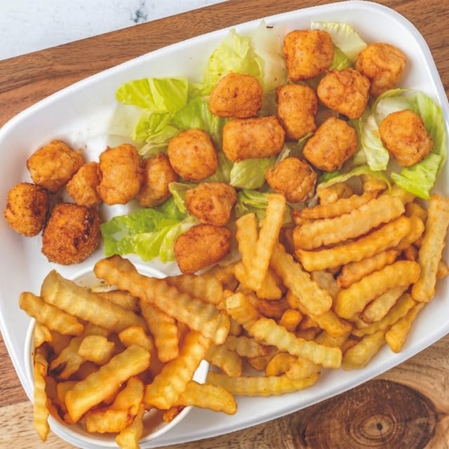 Catfish Nuggets Basket.