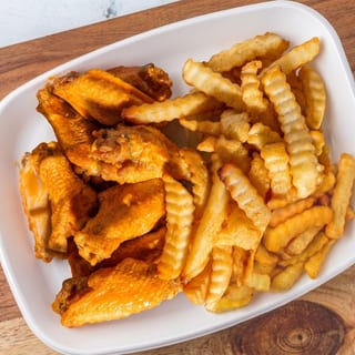 #6 Wings & Fries